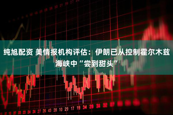 纯旭配资 美情报机构评估:伊朗已从控制霍尔木兹海峡中“尝到甜头”